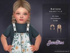 Sims 4 Female Mod: Kelsea (Toddler Hairstyle) (Featured)