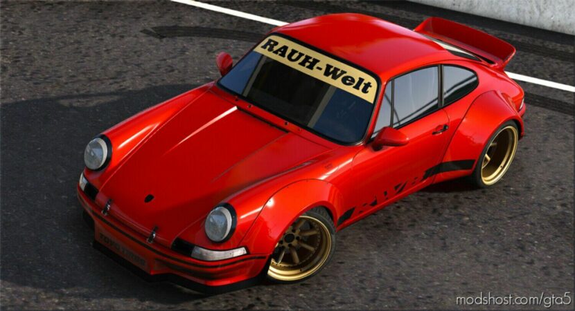 GTA 5 Porsche Vehicle Mod: 911 RWB Narro Style 1972 (Featured)