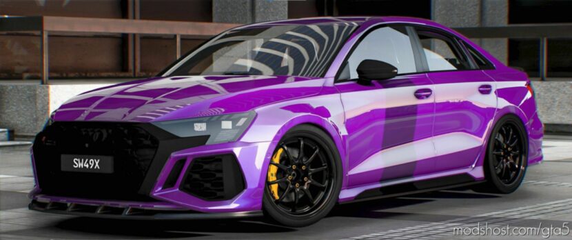 GTA 5 Audi Vehicle Mod: 2022 Audi RS3 X Revo Performance (Featured)