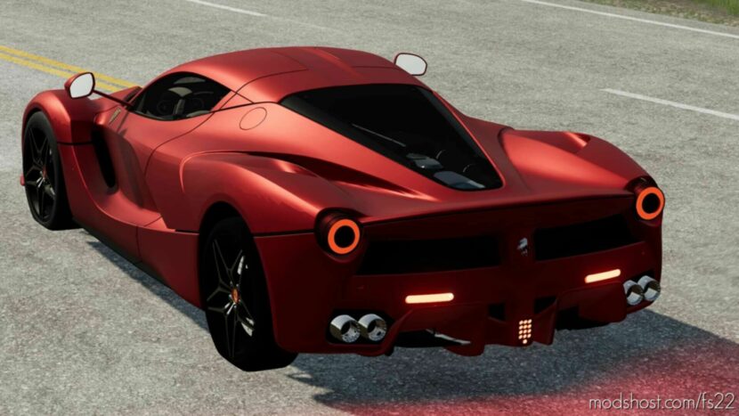 FS22 Car Mod: Ferrari Laferrari V1.2 (Featured)