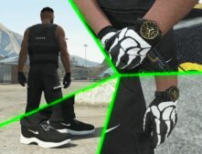 GTA 5 Player Mod: NEW Face Tanned Skin & Combat Outfit For Trevor V1.0.2944.0 (Image #5)