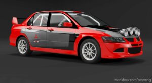 BeamNG Mitsubishi Car Mod: Lancer Evolution Viii And X 0.29 (Image #3)