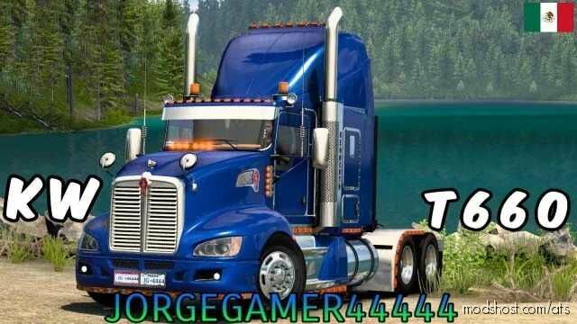 ATS Kenworth Truck Mod: T660 2009 By JG 1.47 (Featured)