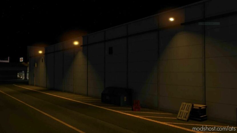 ATS Mod: Orange Street Lighting V1.2 (Featured)