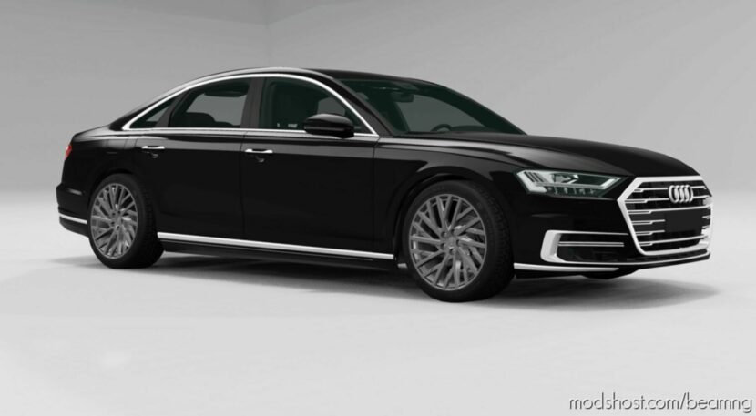 BeamNG Audi Car Mod: A8 0.29 (Featured)