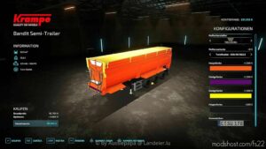 FS22 Mod: Bandit Krame Semi Trailer (Image #2)