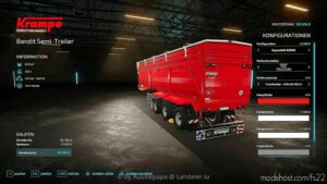 FS22 Mod: Bandit Krame Semi Trailer (Image #3)