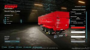 FS22 Mod: Bandit Krame Semi Trailer (Image #6)