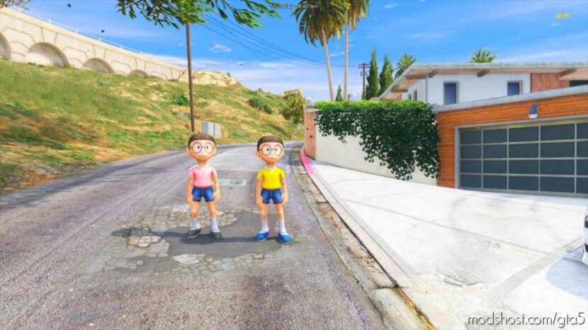 GTA 5 Player Mod: Nobita V1.1 (Featured)