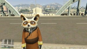 GTA 5 Player Mod: Package Kung FU Panda Add-On PED V1.5 (Image #5)