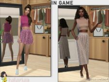 Sims 4 Bottoms Clothes Mod: Wren SET (Image #2)