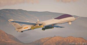 GTA 5 Vehicle Mod: Wing Loong 1 Drone PLA Add-On | Five-M (Image #3)