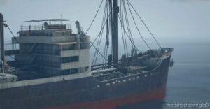 GTA 5 Vehicle Mod: OLD Cargo Ship Germany Add-On / Fivem (Image #5)