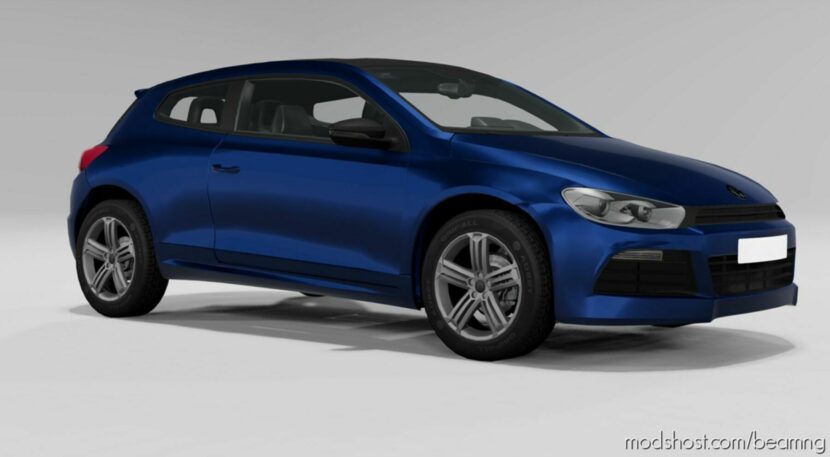 BeamNG Volkswagen Car Mod: Scirocco 2013 0.29 (Featured)