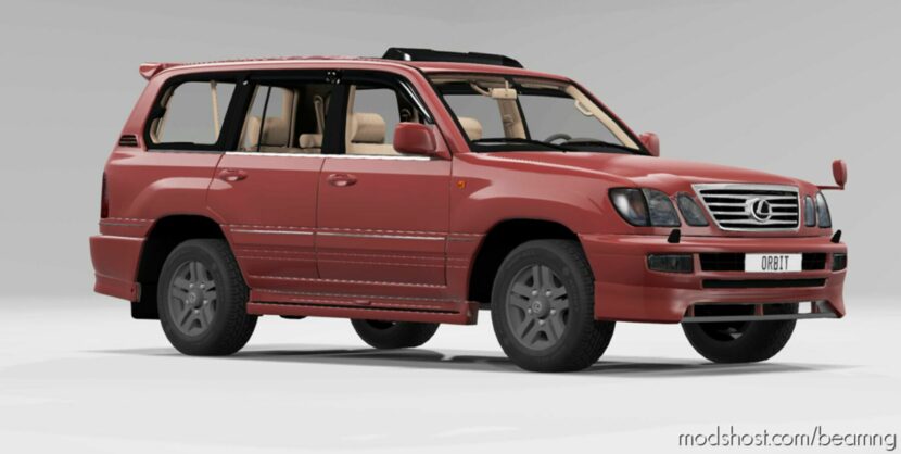 BeamNG SUV Car Mod: Lexus LX 470 Limited Edition (2007) 0.29 (Featured)