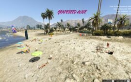 GTA 5 Map Mod: NEW Beach AT Grapeseed (Image #2)