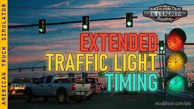 ATS Mod: Extended Traffic Light Timing V1.4.8B (Featured)