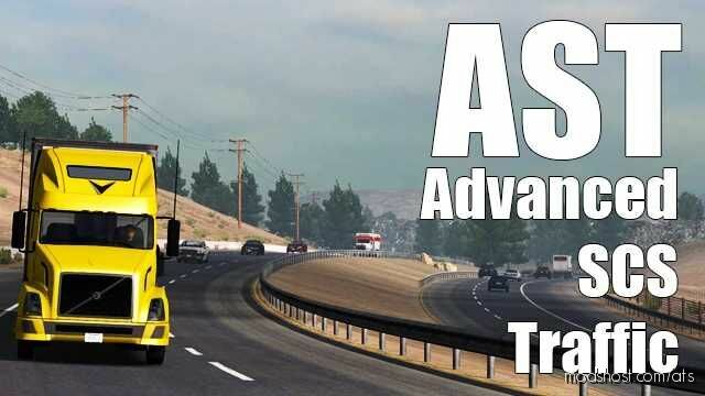 ATS Mod: Advanced SCS Traffic 1.48 (Featured)