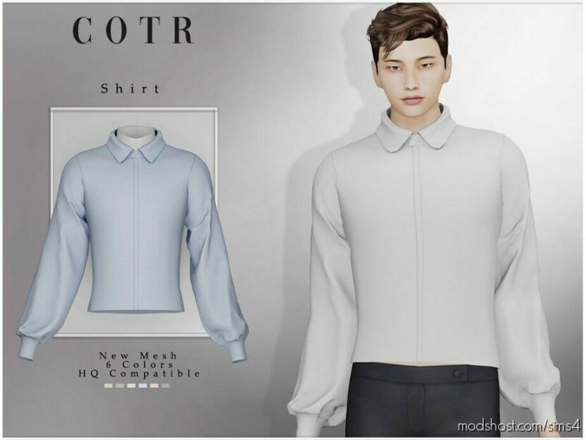 Sims 4 Everyday Clothes Mod: Shirt T-459 (Featured)