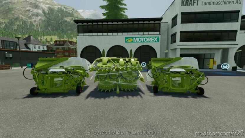 FS22 Mod: Forage Harvester Cutter Pack V1.3 (Featured)