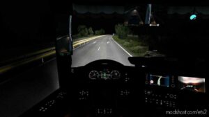 ETS2 Part Mod: Enhanced Headlight Brightness For ALL Trucks V1.1 (Image #2)