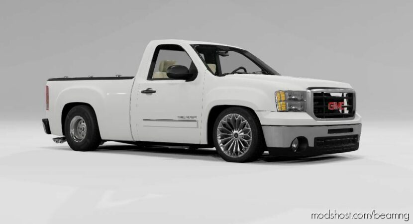 BeamNG GMC Car Mod: Sierra 2007-2013 0.29 (Featured)