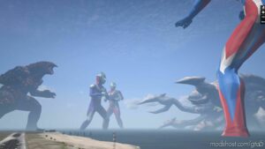 GTA 5 Map Mod: Ultraman Gaia Add-On (Image #2)