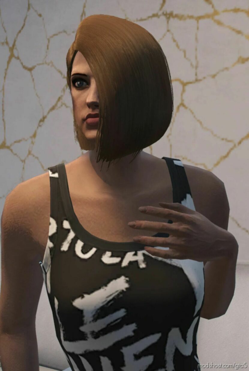 GTA 5 Player Mod: Aubree Hair Fivem/Sp (Featured)