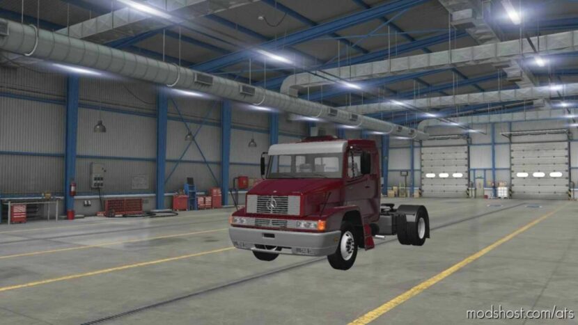 ATS Mercedes-Benz Truck Mod: Camion Mercedes-Benz 1.48 (Featured)