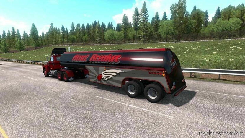 ATS Mod: 50’s Fruehauf Tanker Trailer V1.2 1.48 (Featured)