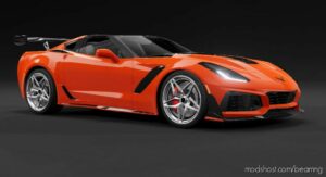 BeamNG Chevrolet Car Mod: Corvette C7 V2.0 0.29 (Featured)