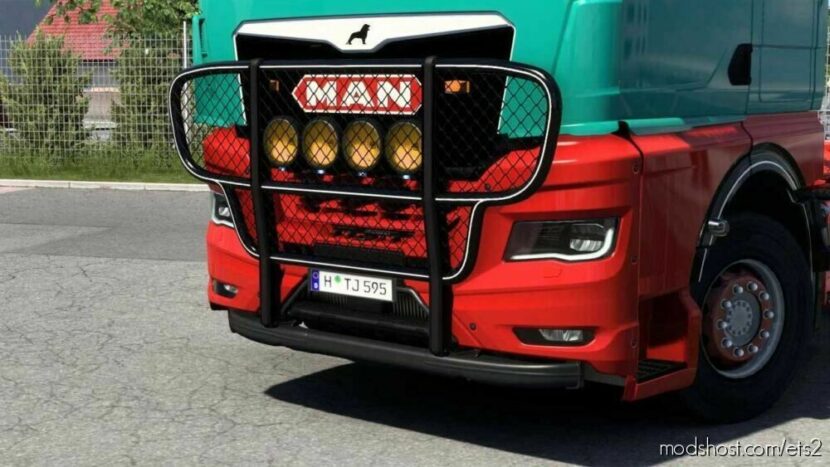 ETS2 MAN Mod: TGX 2020 Tuning Parts V1.02 (Featured)