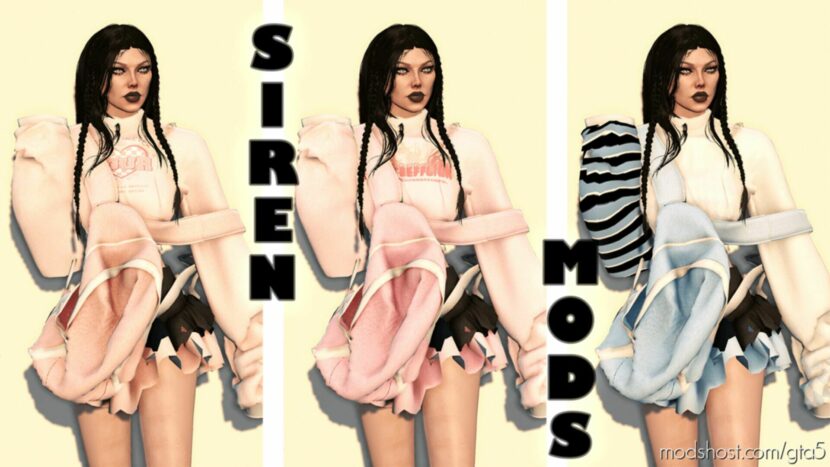 GTA 5 Player Mod: Long-Sleeve T And Skirt For MP Female (Featured)