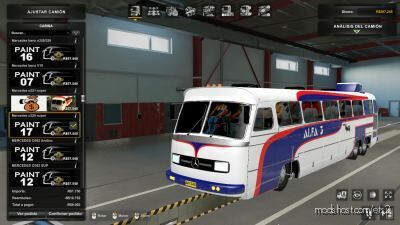 ETS2 Mercedes-Benz Bus Mod: Mercedes Benz Monoblock 355/326/362/321 T3 (Featured)