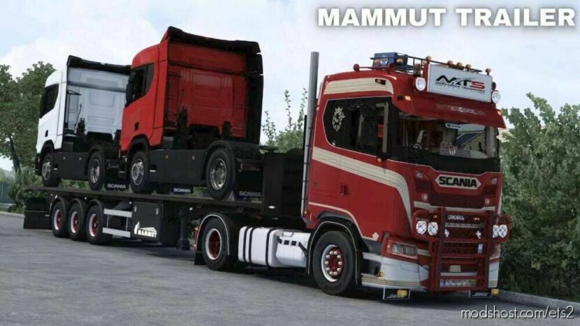 ETS2 Mod: Mammut Trailer V1.3.1 (Featured)