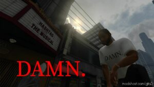 GTA 5 Player Mod: Kendrick Lamar Damn. Add-On PED (Image #3)