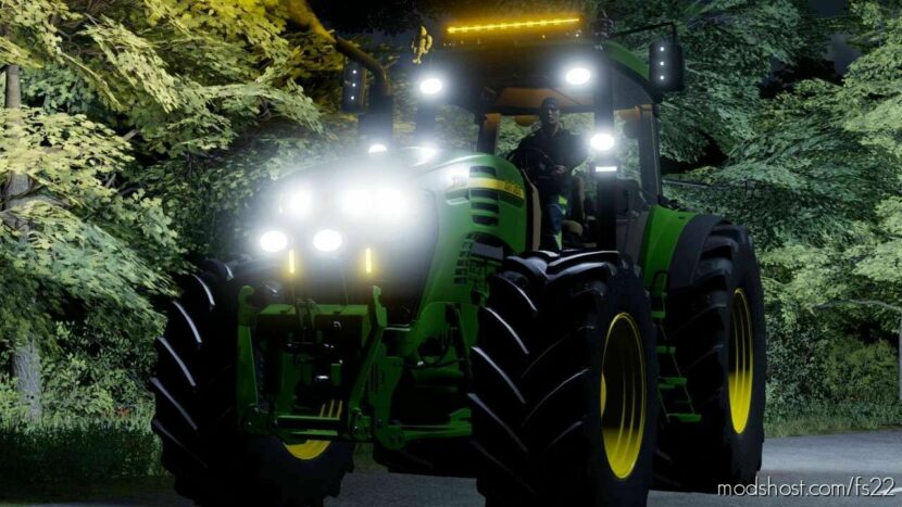 FS22 John Deere Tractor Mod: 7020 Series Edit (Featured)