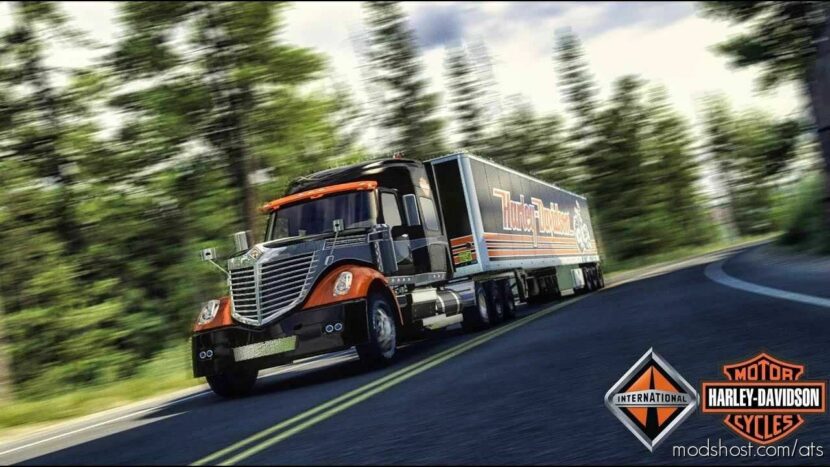 ATS International Truck Mod: Lonestar 2023 V5.5 1.48 (Featured)