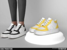 Sims 4 Female Shoes Mod: Sneakers (Female) – S072312 (Featured)