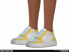 Sims 4 Male Shoes Mod: Sneakers (Male) – S072313 (Image #2)