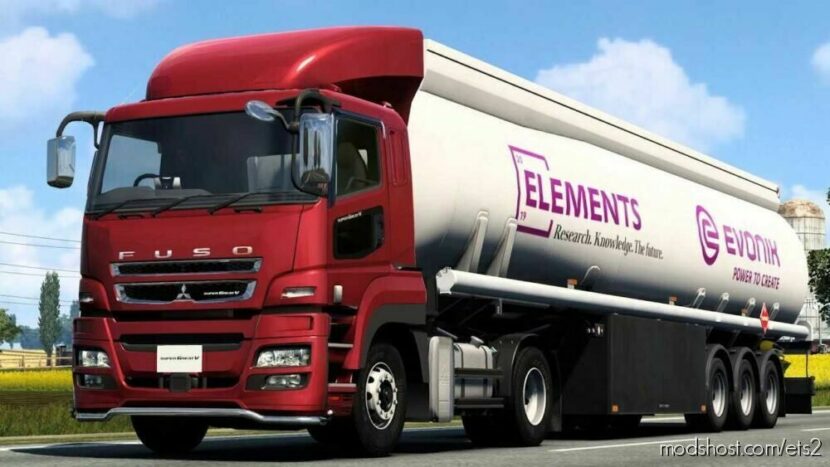 ETS2 Truck Mod: Fuso Super Great (Featured)