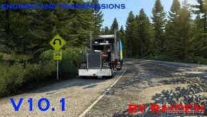 ATS Engines Part Mod: And Transmissions Pack V10.1 1.48 (Featured)