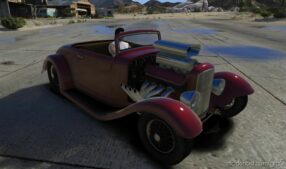 GTA 5 Roadster Vehicle Mod: Hustler (ADD ON, SP, Fivem Ready, Tunning, Lod’S) V1.0.1 (Image #2)