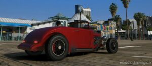 GTA 5 Roadster Vehicle Mod: Hustler (ADD ON, SP, Fivem Ready, Tunning, Lod’S) V1.0.1 (Image #3)