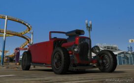 GTA 5 Roadster Vehicle Mod: Hustler (ADD ON, SP, Fivem Ready, Tunning, Lod’S) V1.0.1 (Image #4)