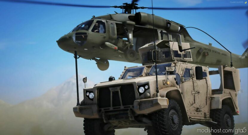 GTA 5 Vehicle Mod: Oshkosh Jltv Add-On (Featured)