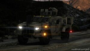 GTA 5 Vehicle Mod: Oshkosh Jltv Add-On (Image #3)