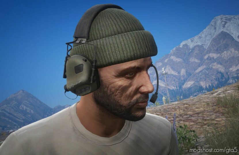 GTA 5 Player Mod: Boonie With Headset (Featured)