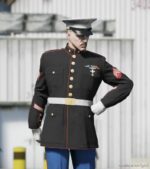 GTA 5 Player Mod: U.S Marine Corps Formals EUP SP & Fivem Addon (Image #2)