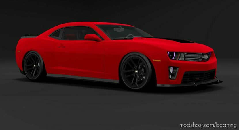 BeamNG Chevrolet Car Mod: Chevy Camaro 5TH Generation (2009-2015) V2.0 0.29 (Featured)